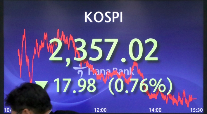 Seoul shares open sharply lower on US losses