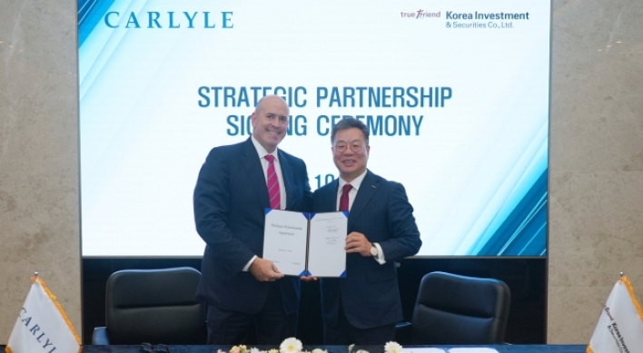 Korea Investment & Securities joins hands with Carlyle