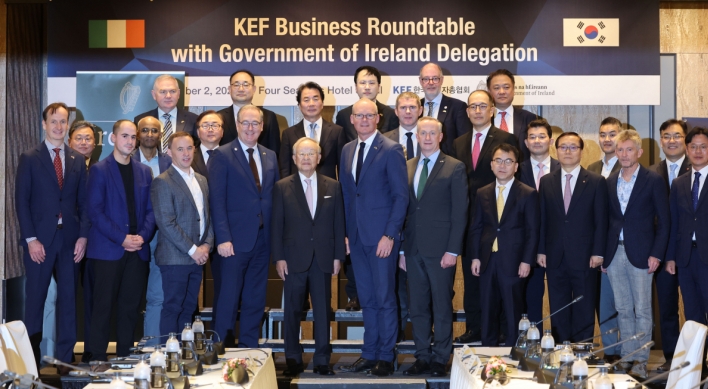 [Photo News] Korea-Ireland business roundtable