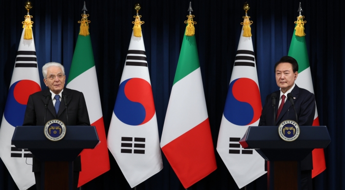 S. Korea, Italy agree to boost future-oriented cooperation