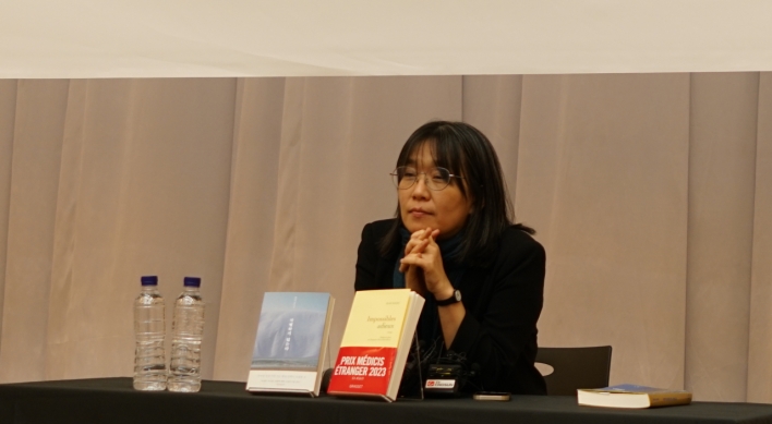 Prix Medicis winning Han Kang wants next novel to be 'spring'