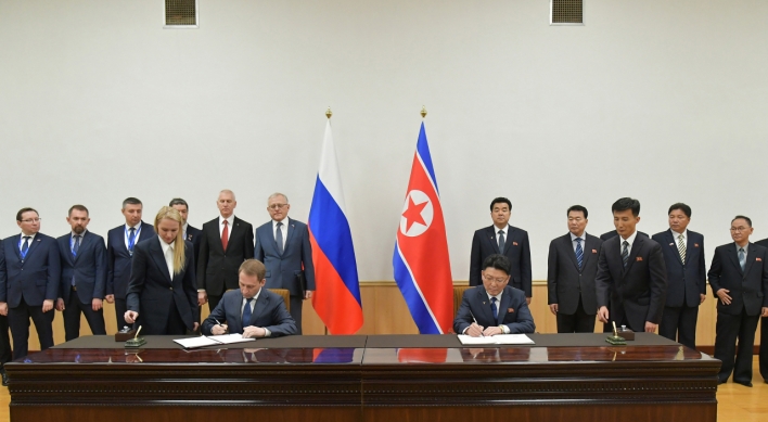 N. Korea, Russia sign cooperation protocol after talks on economy, science: KCNA