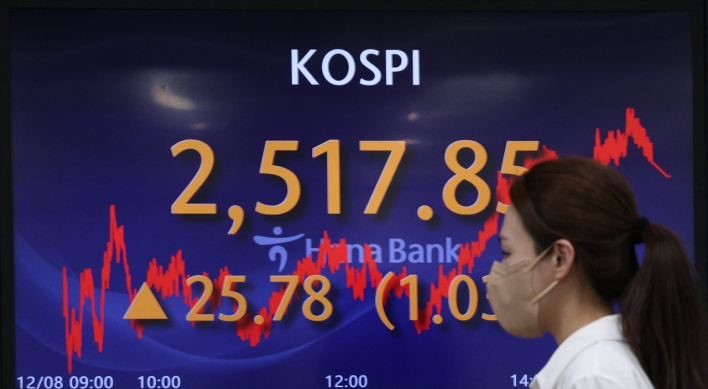 Seoul shares up over 1% on strong techs; won sharply up