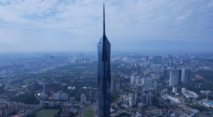 Samsung C&T builds world's 2nd-tallest building in Malaysia