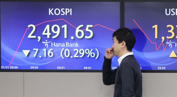 Seoul shares open weaker ahead of US Fed's rate decision