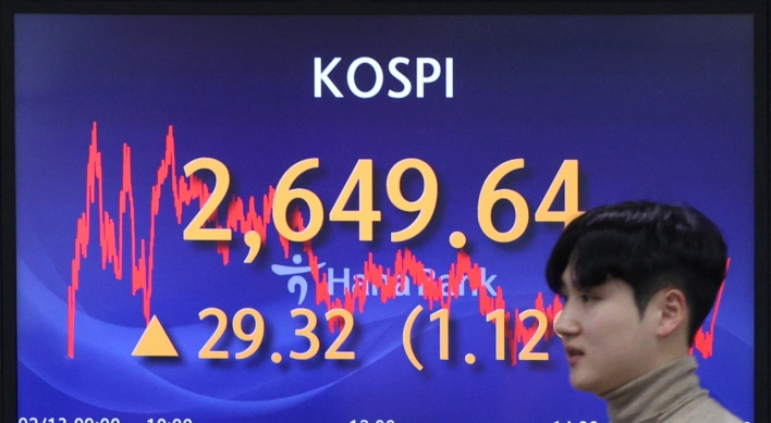 Seoul shares up for 3rd day on rate cut hopes