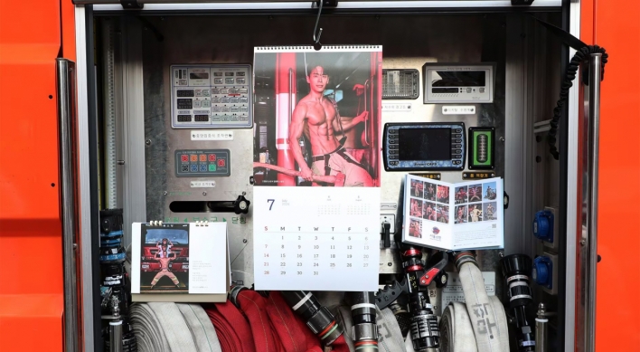 Muscled firemen calendar raises W1b for burn victims over decade