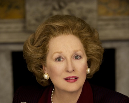 Actress Meryl Streep  transformed  as ex- Prime Minister Margaret Thatcher