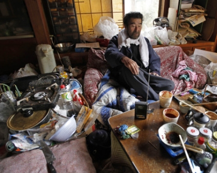 Man stranded in empty Japanese town since tsunami