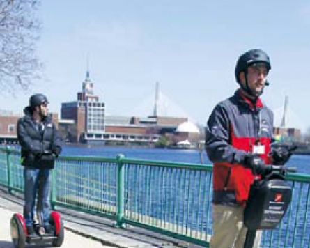 Boston science museum offering Segway tours