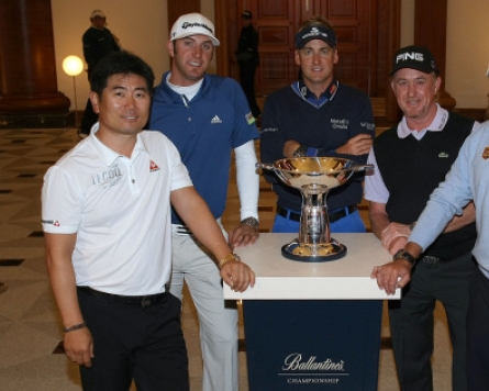 Top golfers to tee off in Korea