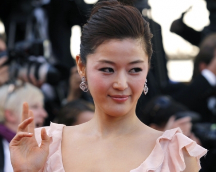 Actress Gianna Jun at the 64th Cannes Film Festival