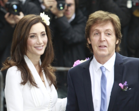 Paul McCartney marries U.S. heiress in London