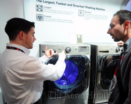 LGE tops U.S. drum washer market