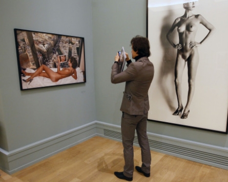 France holds provocative Helmut Newton exhibit