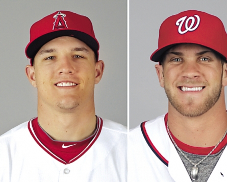 Trout, Harper voted Rookies of the Year