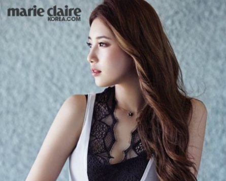 Suzy shows her mature side in Marie Claire