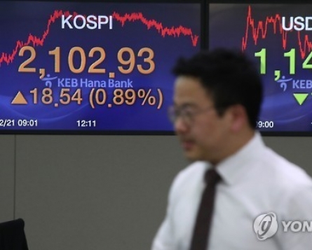 Korea's market cap ranked 15th in 2016