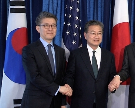Nuclear envoys of S. Korea, US, Japan to meet next week to discuss NK issue