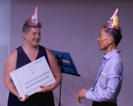 Gift drive organizer wins Michael Simning Award