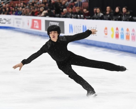 Cha Jun-hwan finishes 2nd in short program with personal best at Four Continents