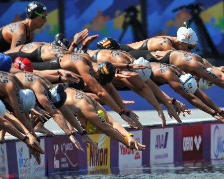 [Weekender] Expect faster swims at Yeosu open-water races