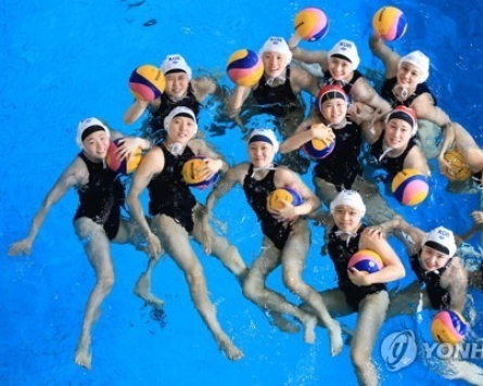 S. Korean women’s water polo team to debut