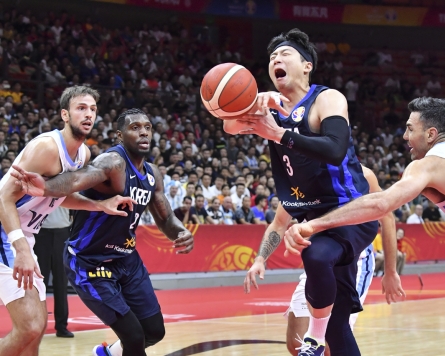 S. Korea routed by Argentina to open FIBA Basketball World Cup
