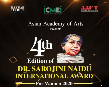 Female entrepreneur receives prestigious award from India