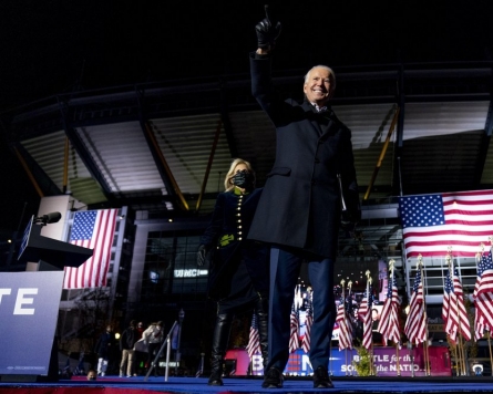 Biden defeats Trump for White House, says 'time to heal'