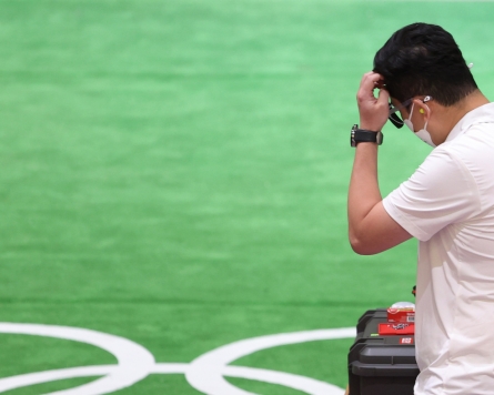 [Tokyo Olympics] Veteran shooter Jin Jong-oh eliminated in 10m air pistol