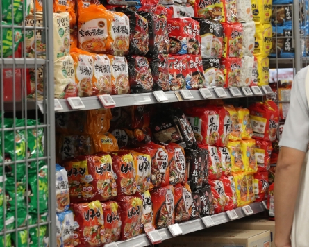 South Korean instant noodle exports hit record high