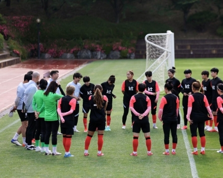 Nat'l women's football roster announced for Asian Cup qualifiers