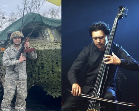 [Newsmaker] Leaving their instruments behind, Ukrainian musicians return home to take up arms