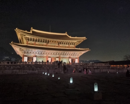 Gyeongbokgung Palace to open for nighttime viewing