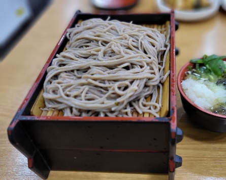 Summer is for buckwheat noodles