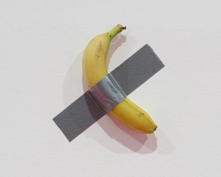 Italian artist Maurizio Cattelan's dark humor unfolds at Leeum Museum of Art