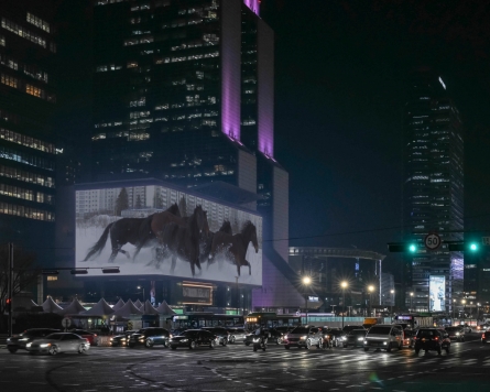 German artist Anne Imhof  delivers hope for youth at Coex K-Pop Square every night