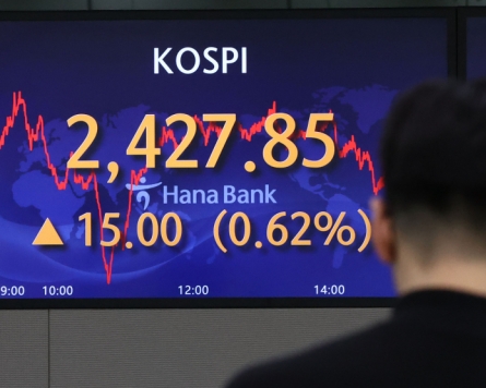 Seoul shares rise for third day amid eased rate hike worries