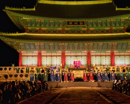 [Herald Review] 'Sejong 1446' offers majestic musical experience at Gyeongbokgung