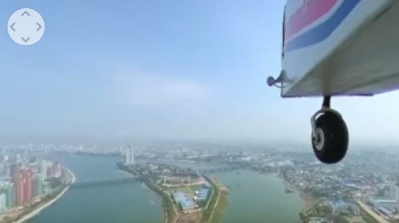 [Video] Photographer captures bird’s-eye view of Pyongyang
