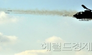 <포토뉴스>코브라 공격헬기 새해 첫 전투훈련