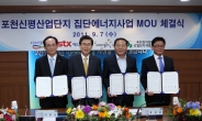 STX에너지, 포천산업단지 사업 MOU