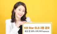 KB투자증권, KB STAR ELS 2종 공모