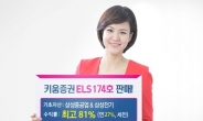 키움증권,연 최고 27% 수익 ELS 174호 판매