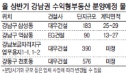 강남권 수익형 부동산 인기몰이