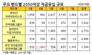 코스피 2050 가로막는 펀드 5敵(?)…2조원 환매 대기