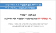 위메프, 회원 주민등록번호 삭제 결정