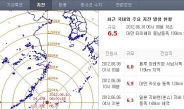 대만서 규모 6.5 지진 발생