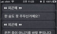 한국어 배운 시리(Siri), “사랑해요” 말 걸어보니…